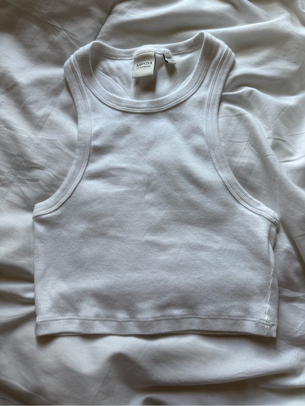 Aritzia White tank